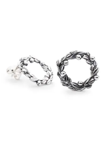 Trollbeads Ritired Orecchini Bacche di Mirtillo, Piccoli | Agold