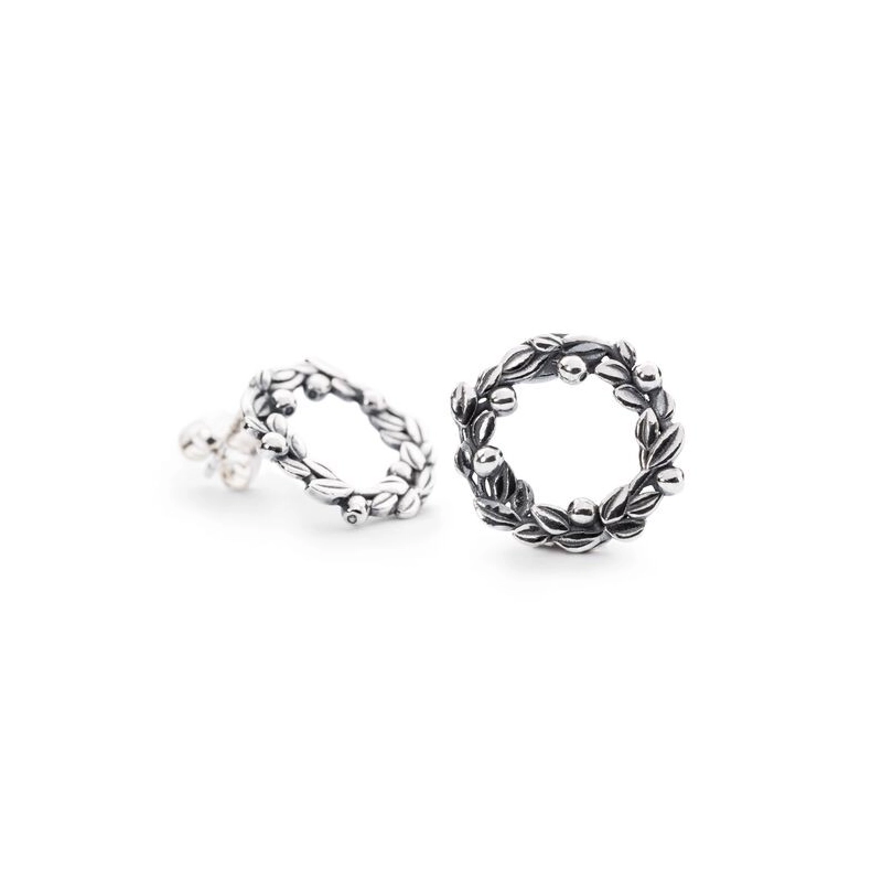 Trollbeads Ritired Orecchini Bacche di Mirtillo, Piccoli | Agold