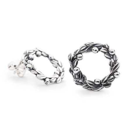 Trollbeads Ritired Orecchini Bacche di Mirtillo, Piccoli | Agold