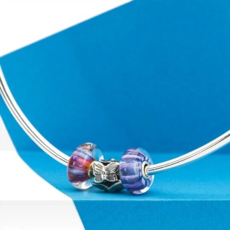 Trollbeads Ritired Strisce Indaco | Agold