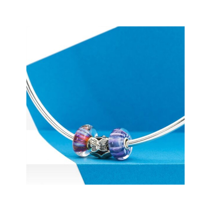 Trollbeads Ritired Strisce Indaco