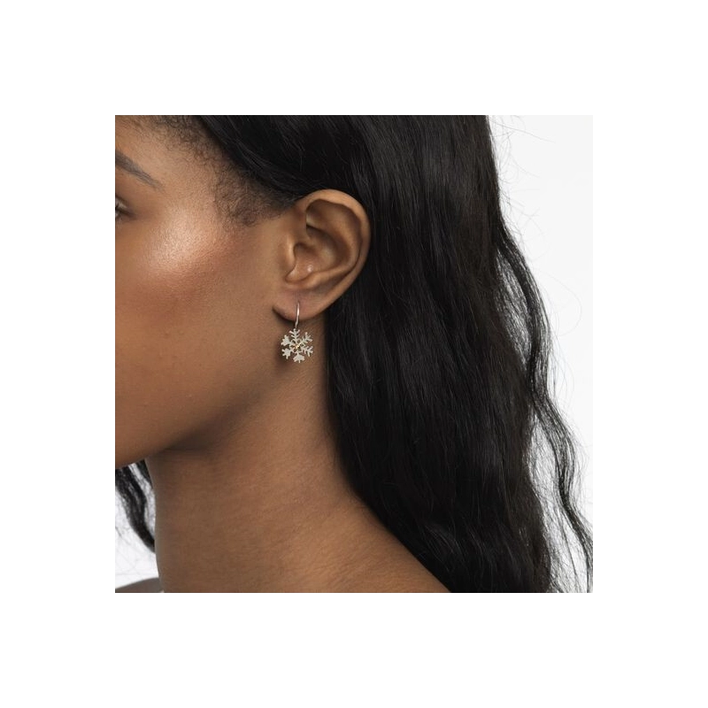 Trollbeads Ritired Orecchini Fiocco di Neve | Agold