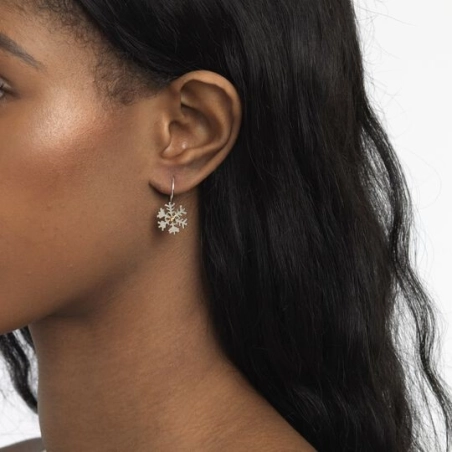 Trollbeads Ritired Orecchini Fiocco di Neve | Agold