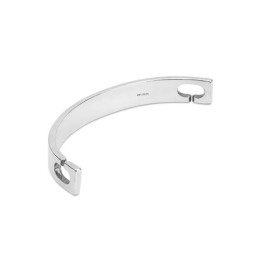 X Jewellery Bangle Small - Argento