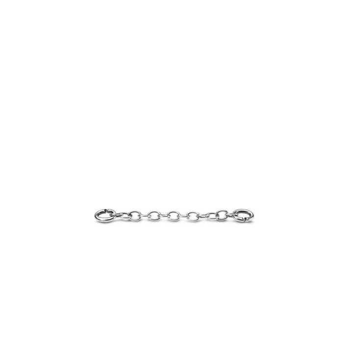 X Jewellery LINK CHAIN 7,4 CM - ARGENTO