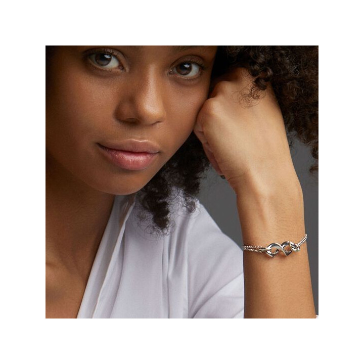 X Jewellery Petite Chain Argento - 6 cm