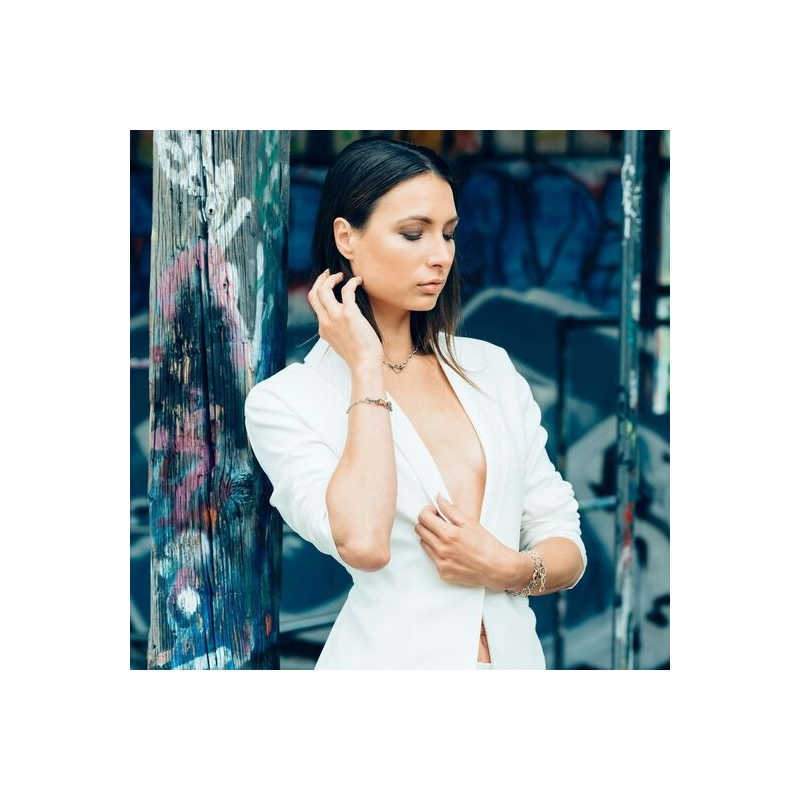 X Jewellery LINK CHAIN 40 CM - ARGENTO | Agold