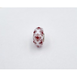 Trollbeads Unico Fiori Rosa Rosso Bianco