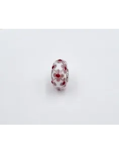 Trollbeads Unico Fiori Rosa Rosso Bianco