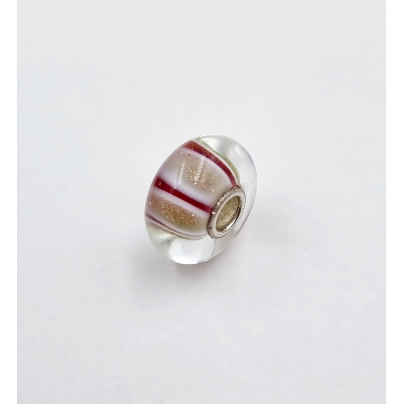 Trollbeads Unico Rosso Bianco Oro | Agold
