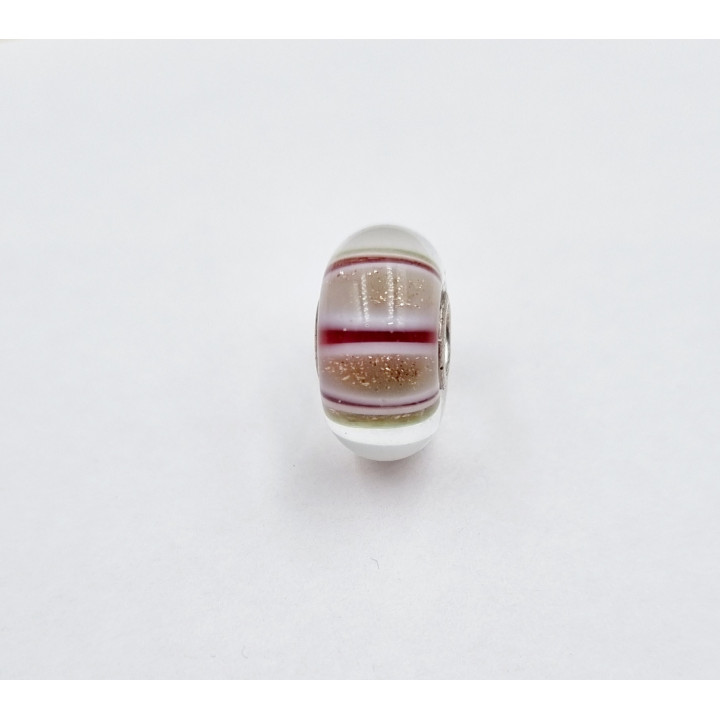 Trollbeads Unico Rosso Bianco Oro