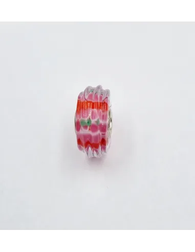 Trollbeads Unico Fiori Rosa Rosso Verde