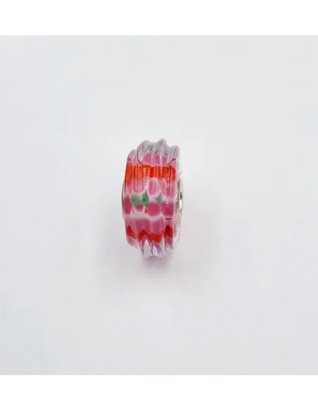 Trollbeads Unico Fiori Rosa Rosso Verde