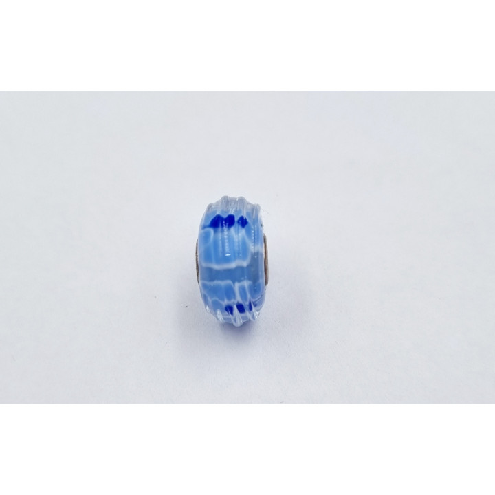 Trollbeads Unico Fiori Azzurro Blu