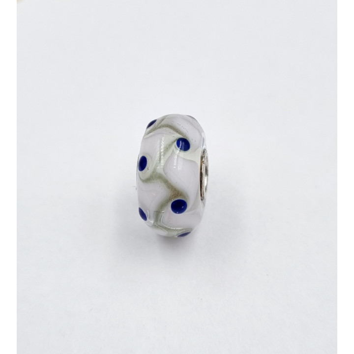 Trollbeads Unico Blu Rosa Oro