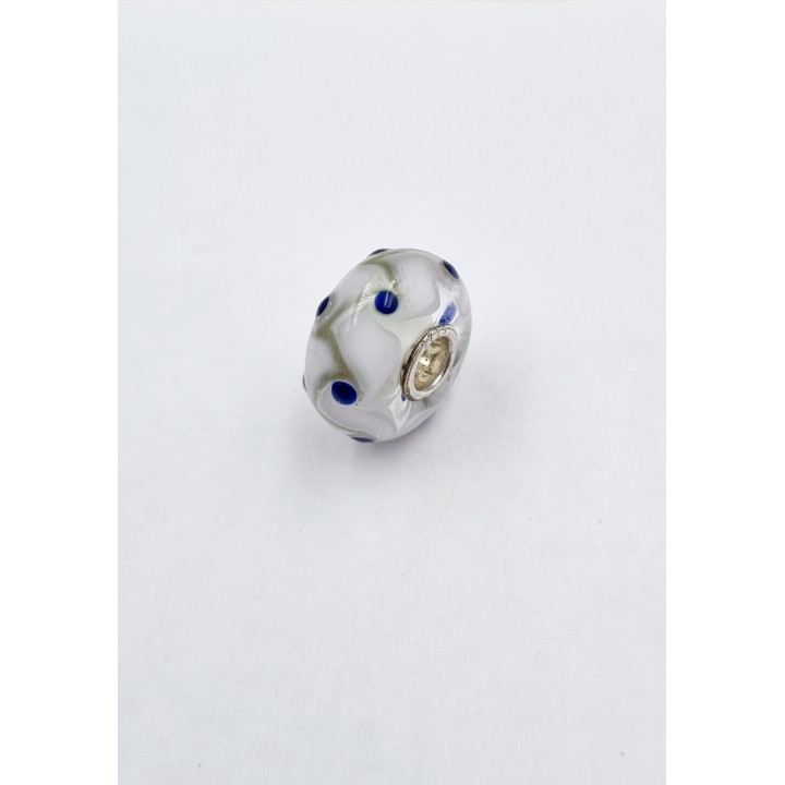 Trollbeads Unico Blu Rosa Oro