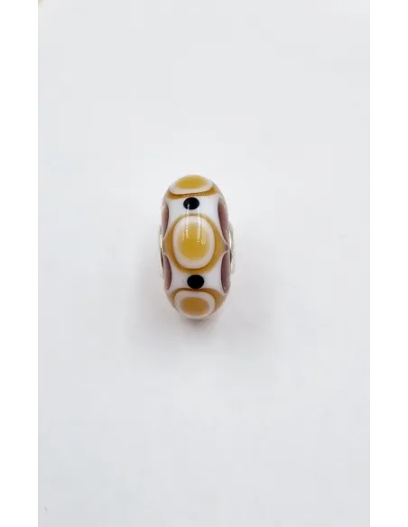 Trollbeads Unico Ambra Giallo Bianco Nero | Agold
