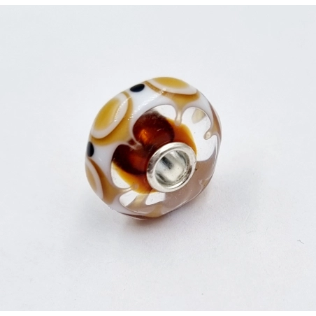 Trollbeads Unico Ambra Giallo Bianco Nero | Agold