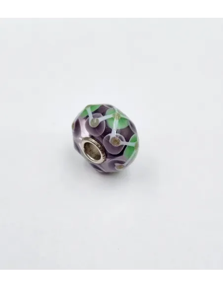 Trollbeads Unico Viola Bianco Verde Oro