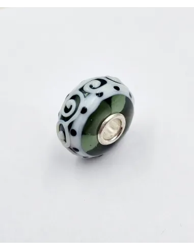 Trollbeads Unico Ornament Bianco Grigio | Agold