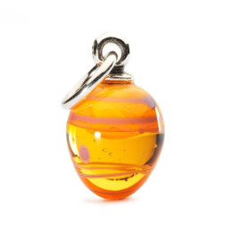 Trollbeads Limited Edition Semi a Strisce, Arancione