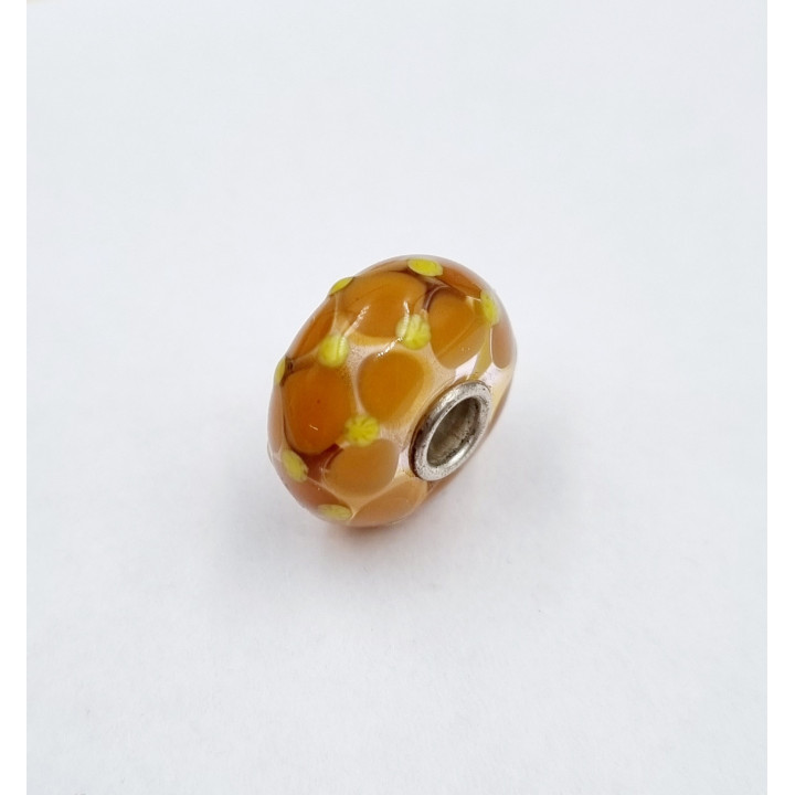 Trollbeads Unico Arancione Giallo