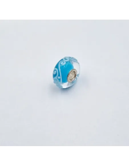 Trollbeads Unico Ornament Turchese Bianco | Agold