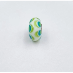 Trollbeads Unico Crema Verde Turchese