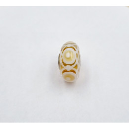 Trollbeads Unico Ambra Bianco Giallo