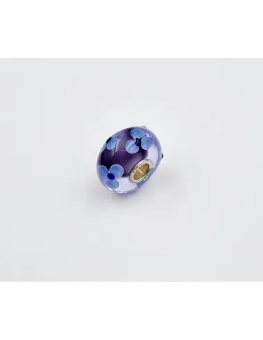 Trollbeads Unico Fiori Pervinca Viola | Agold