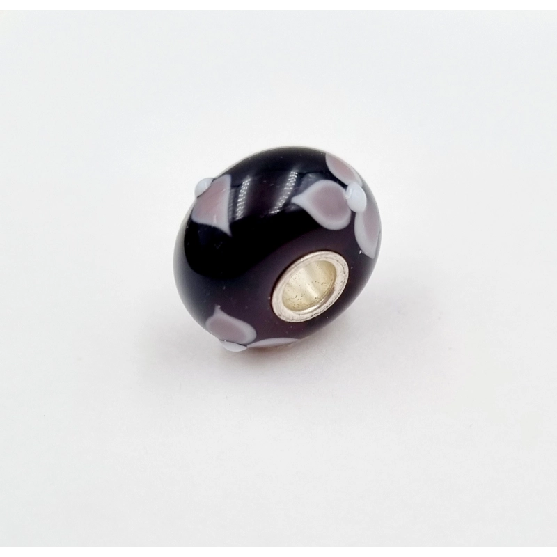 Trollbeads Unico Fiori Glicine Bianco Viola | Agold