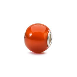 Trollbeads Onice Rosso Rotondo