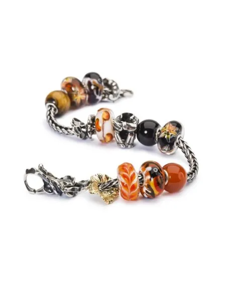 Trollbeads Onice Rosso Rotondo