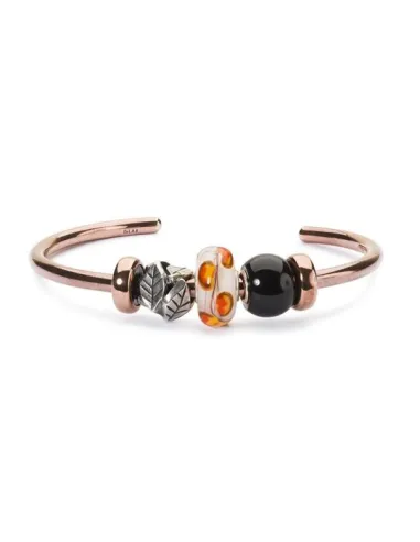 Trollbeads Onice Nero Rotondo