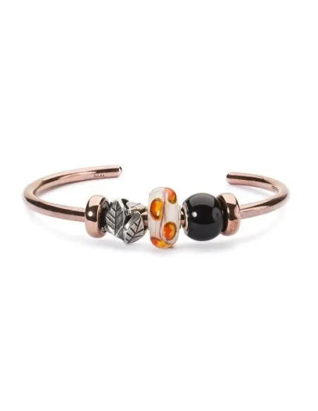 Trollbeads Onice Nero Rotondo