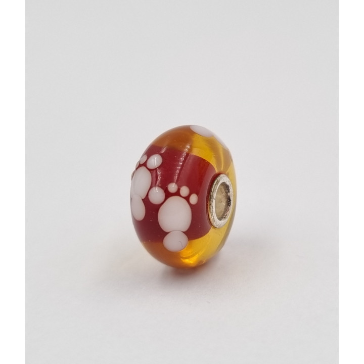 Trollbeads Unico Piedini Rossi