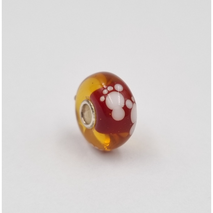 Trollbeads Unico Piedini Rossi