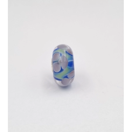 Trollbeads Unico Multicolor e Fiori Glicine | Agold