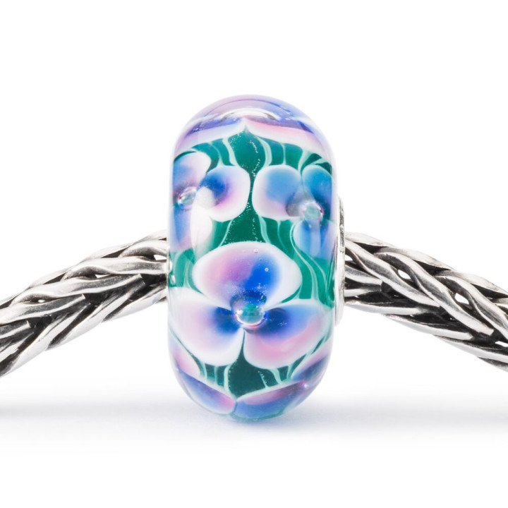 Trollbeads Viole del Pensiero