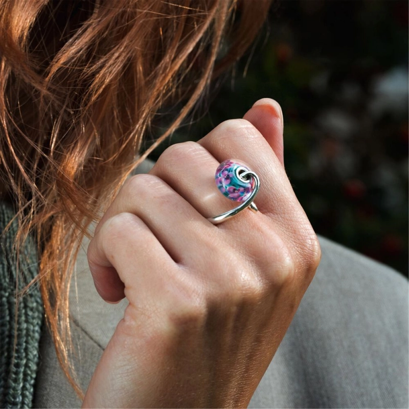 Trollbeads Viole del Pensiero | Agold