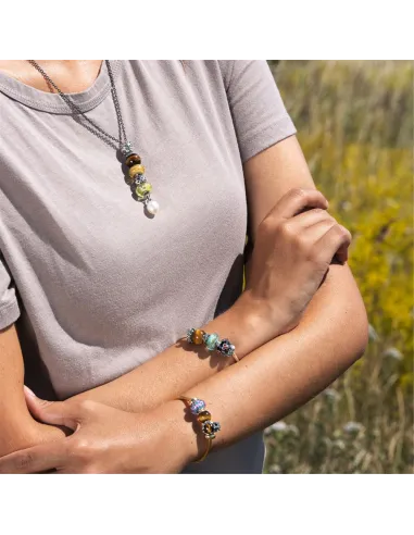 Trollbeads Viole del Pensiero | Agold