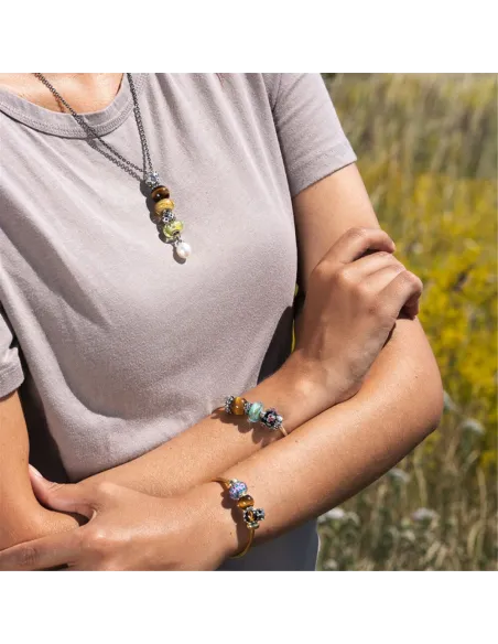 Trollbeads Viole del Pensiero | Agold