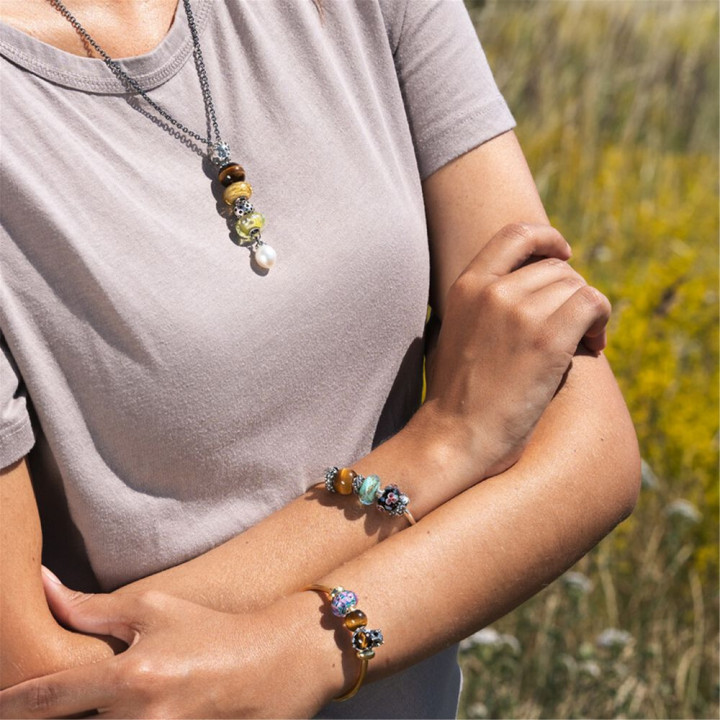 Trollbeads Viole del Pensiero