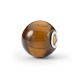 Trollbeads Occhio di Tigre Rotondo Grande