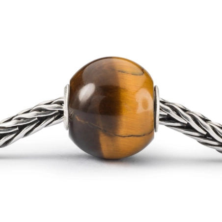 Trollbeads Occhio di Tigre Rotondo Grande | Agold
