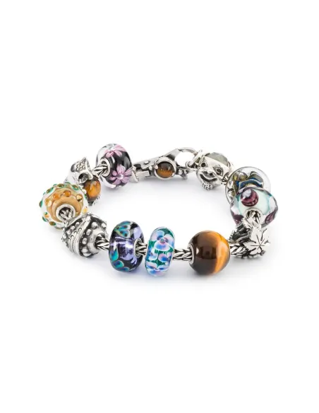 Trollbeads Occhio di Tigre Rotondo Grande
