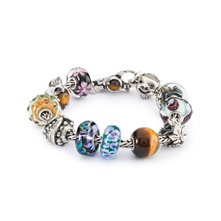 Trollbeads Occhio di Tigre Rotondo Grande | Agold