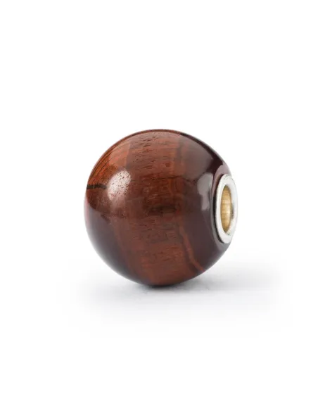 Trollbeads Occhio di Tigre Rosso Rotondo Grande | Agold