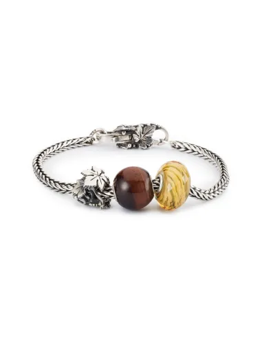 Trollbeads Occhio di Tigre Rosso Rotondo Grande | Agold