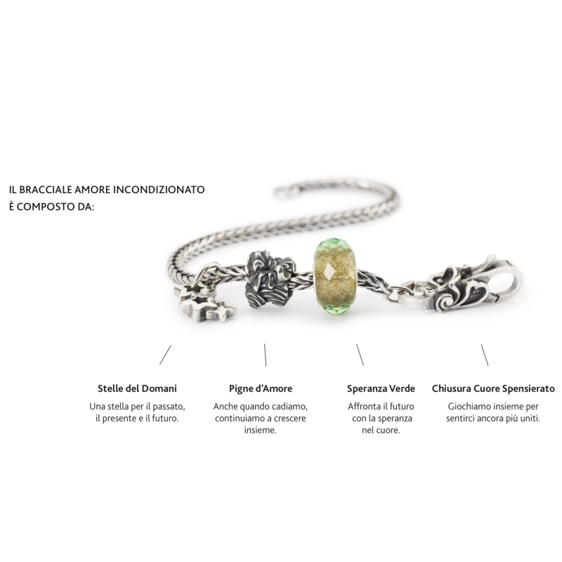 Trollbeads Limited Edition Bracciale Amore Incondizionato | Agold